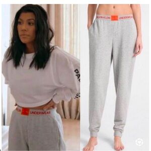 Calvin Klein joggers Kourtney Kardashian